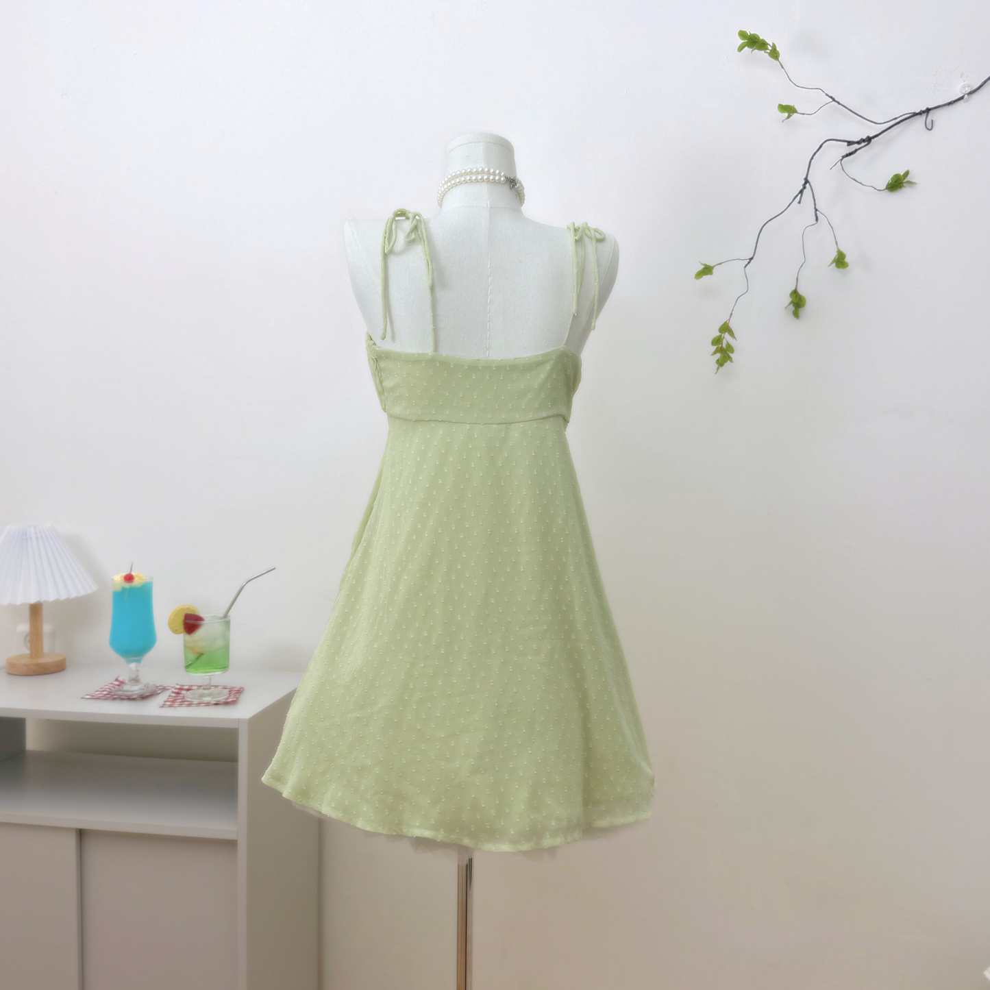 Sage Glow Dress ˚。✦♡