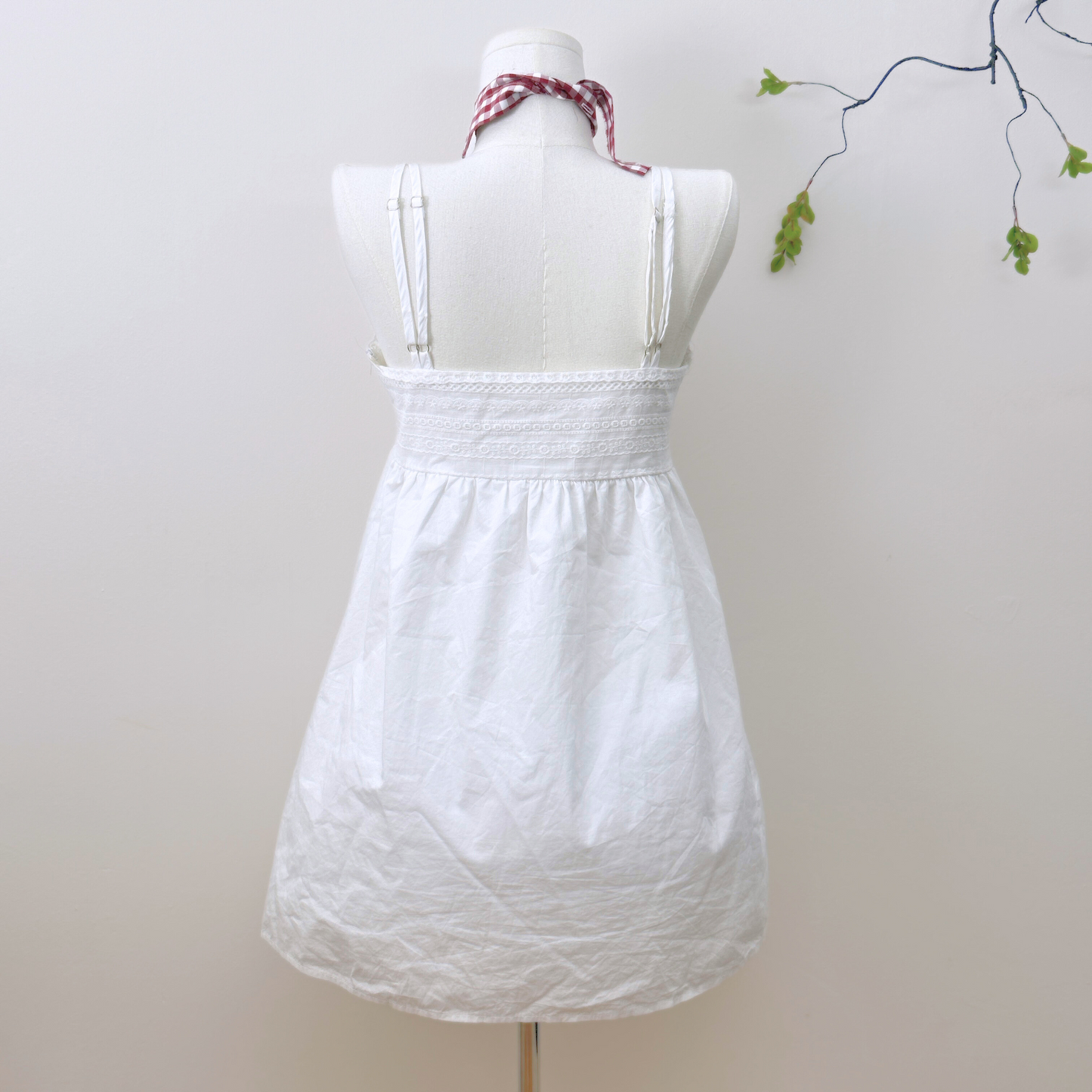 Eyelet Babydoll Dress ♡₊˚⊹