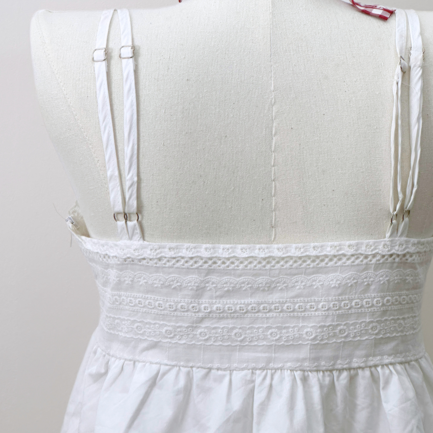 Eyelet Babydoll Dress ♡₊˚⊹