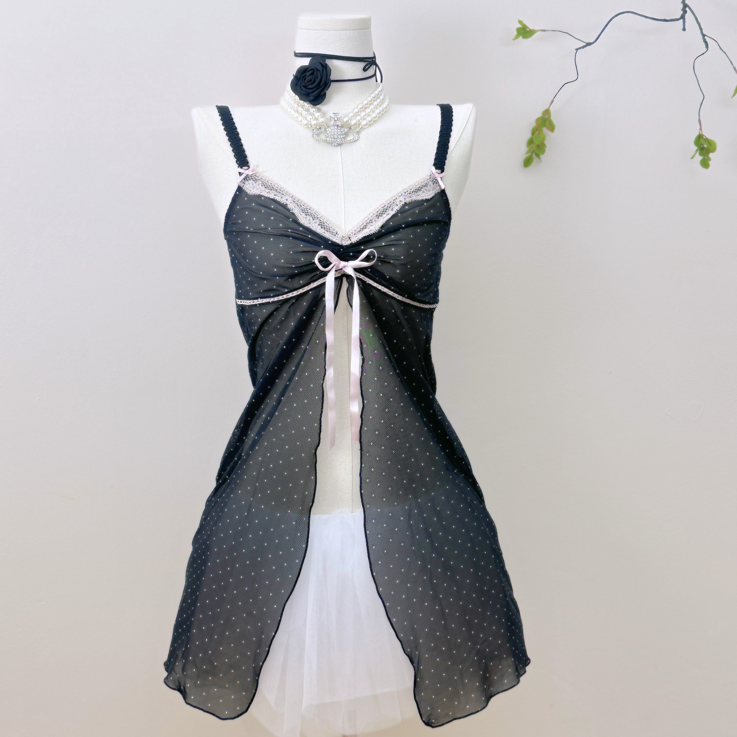 Starlit Sheer Camisole ⋆。‧˚ʚɞ˚‧。⋆