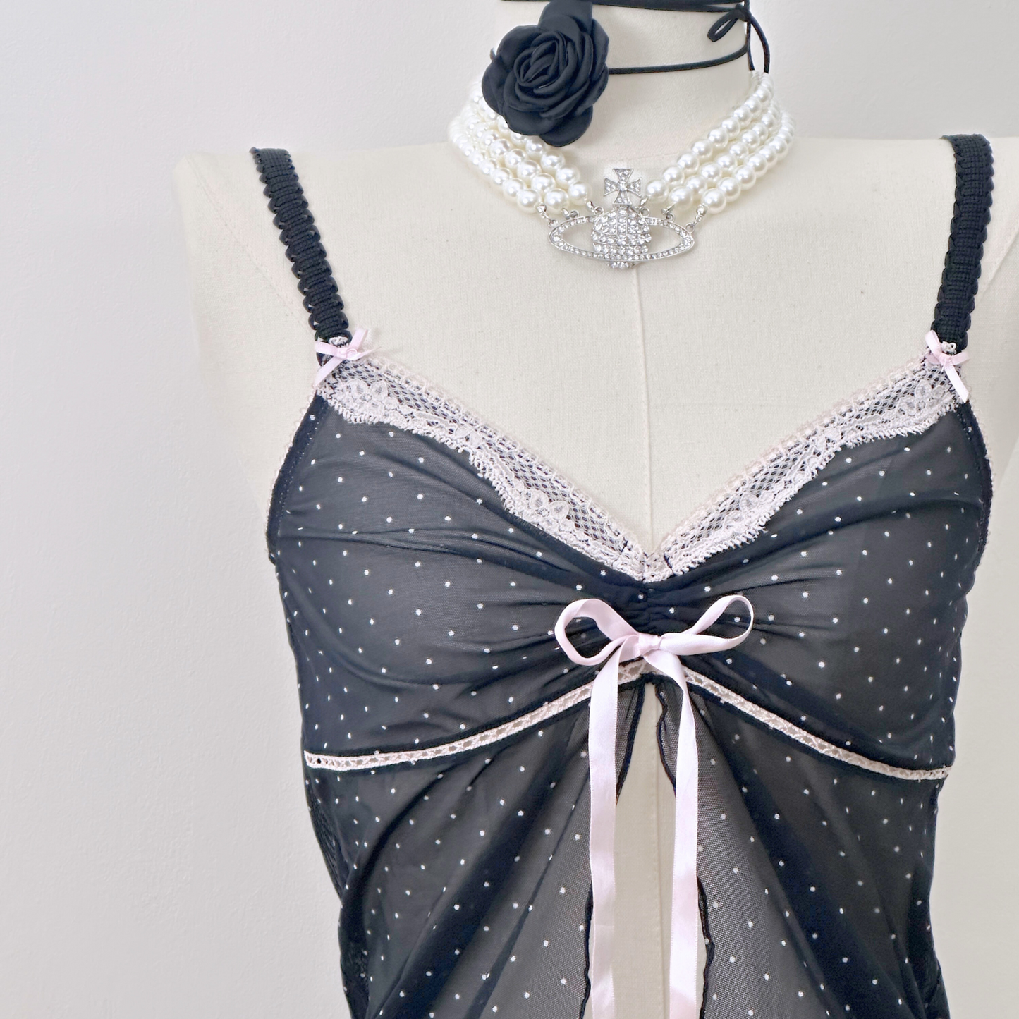Starlit Sheer Camisole ⋆。‧˚ʚɞ˚‧。⋆