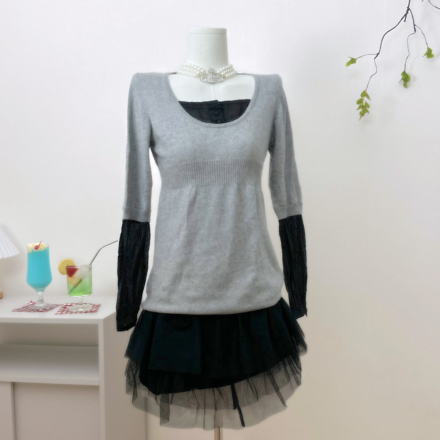Moonlit Grace Sweater ˚₊‧ ♡