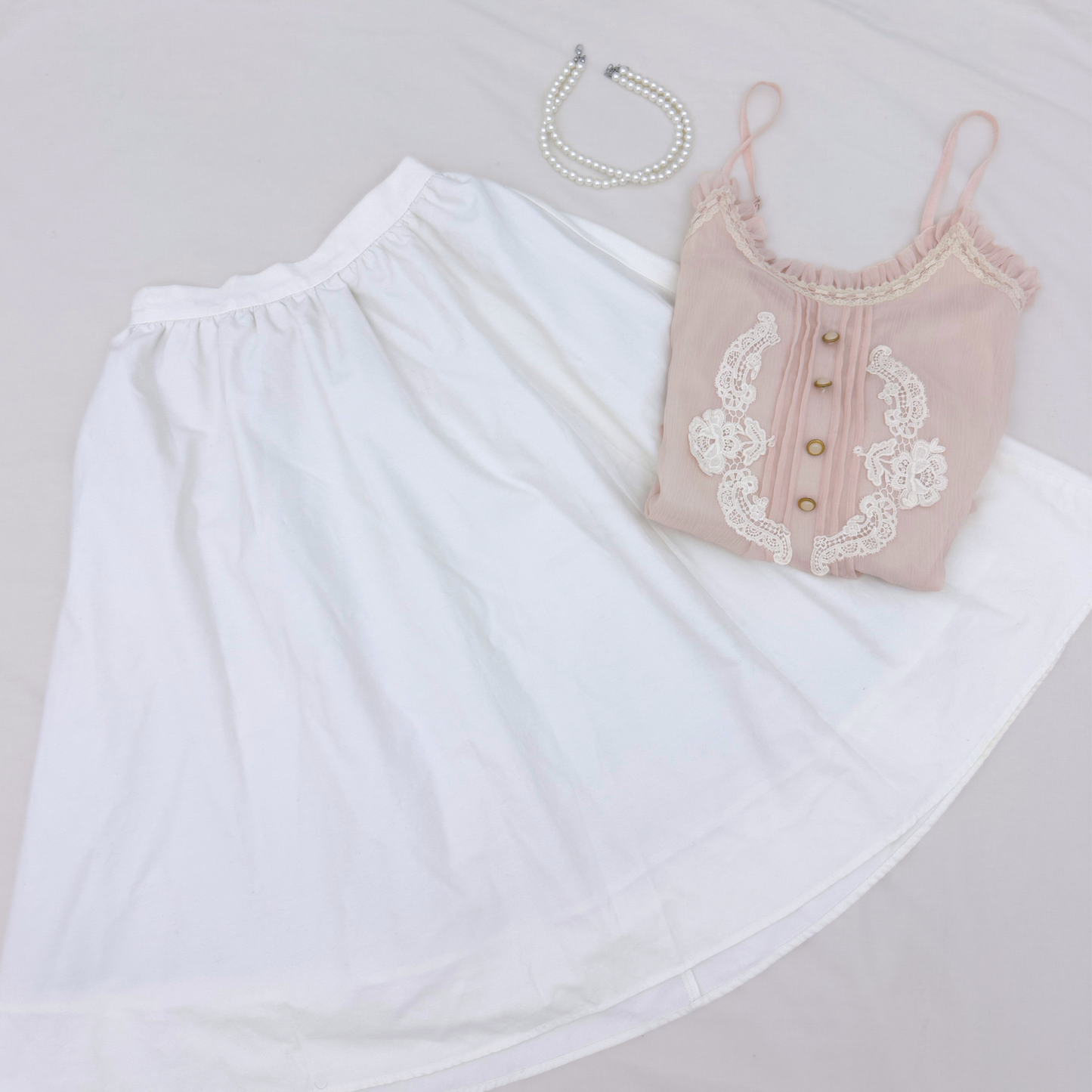 Ivory Elegance Skirt ⋆.˚⟡ ࣪ ˖