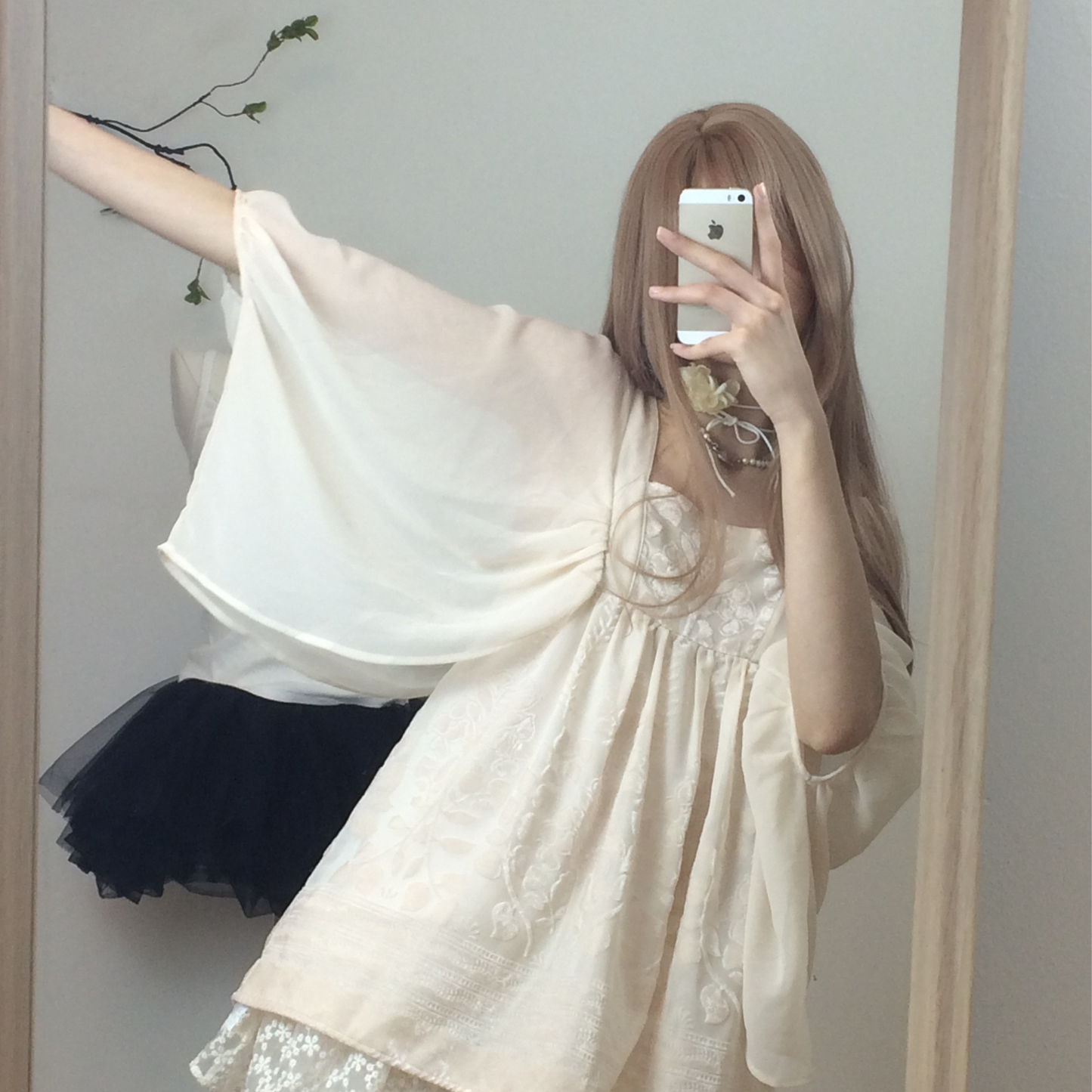 Ethereal Bloom Blouse ɞ˚‧。⋆