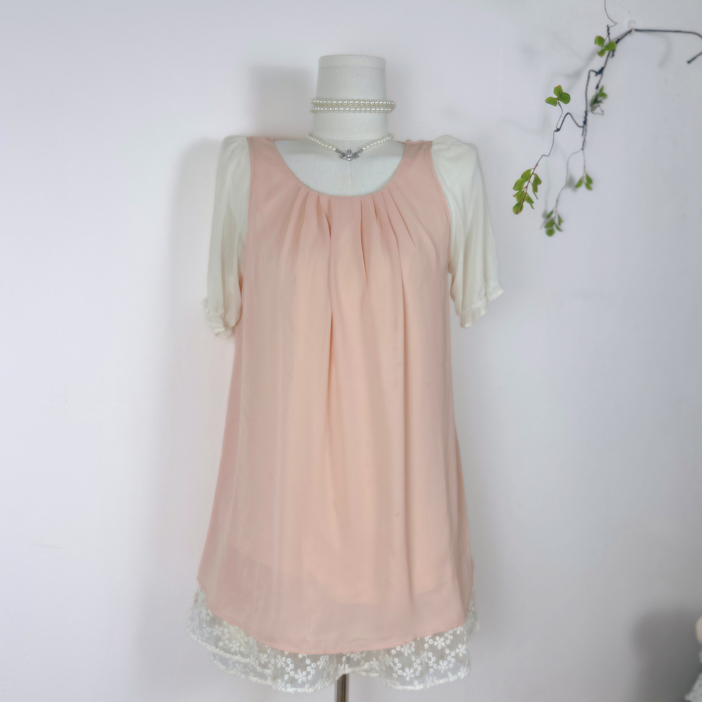 Blush Petal Blouse ♡୧⋆。˚