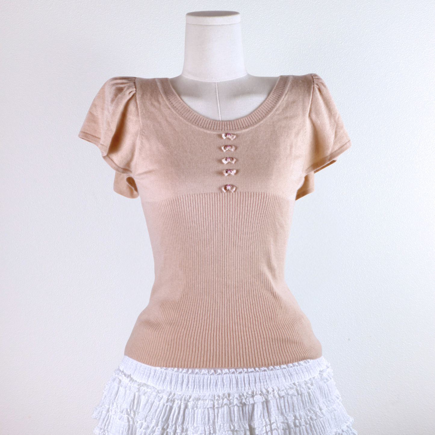 Rosebud Knit Blouse ⋆₊˚ෆ