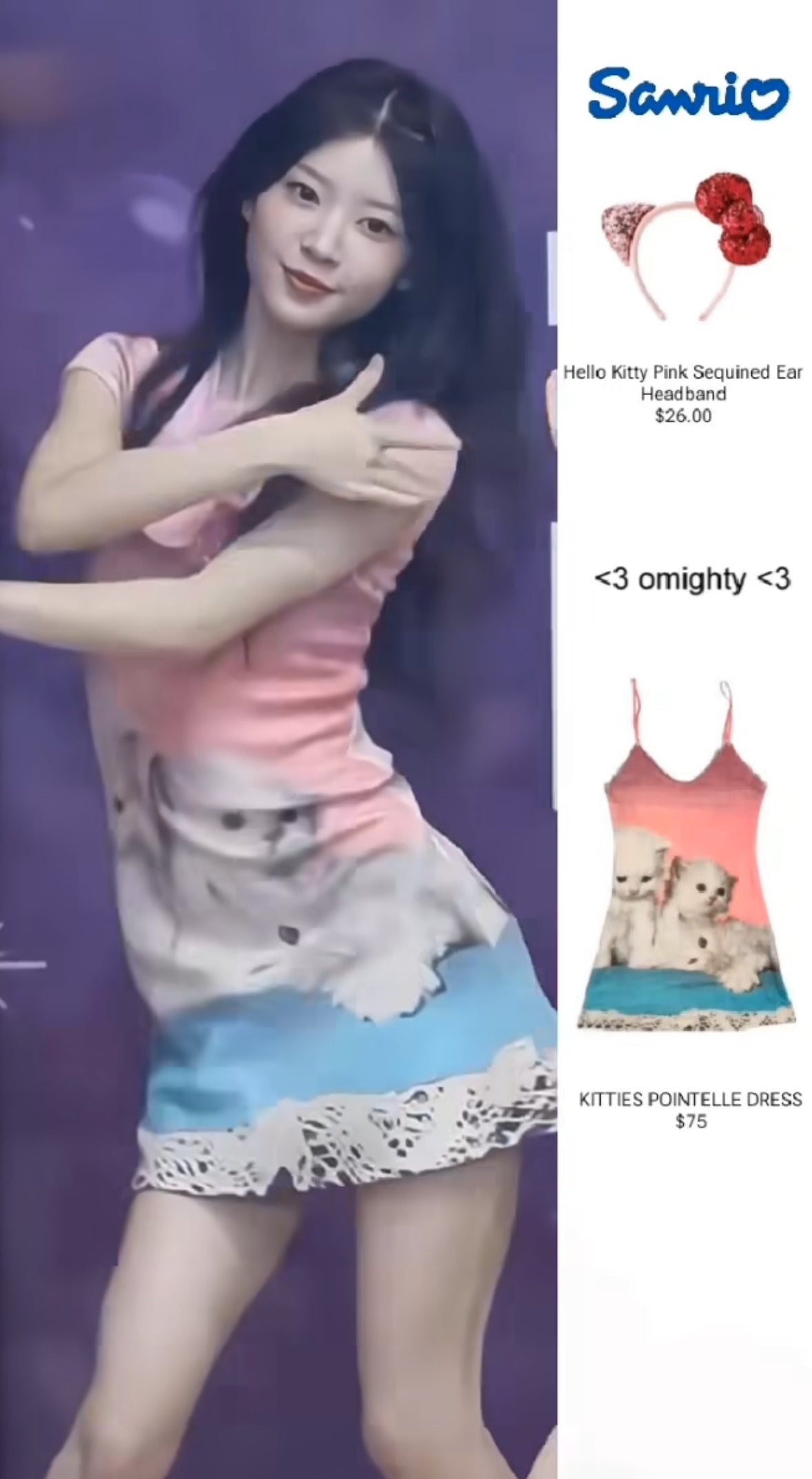 O-MIGHTY Cat dress