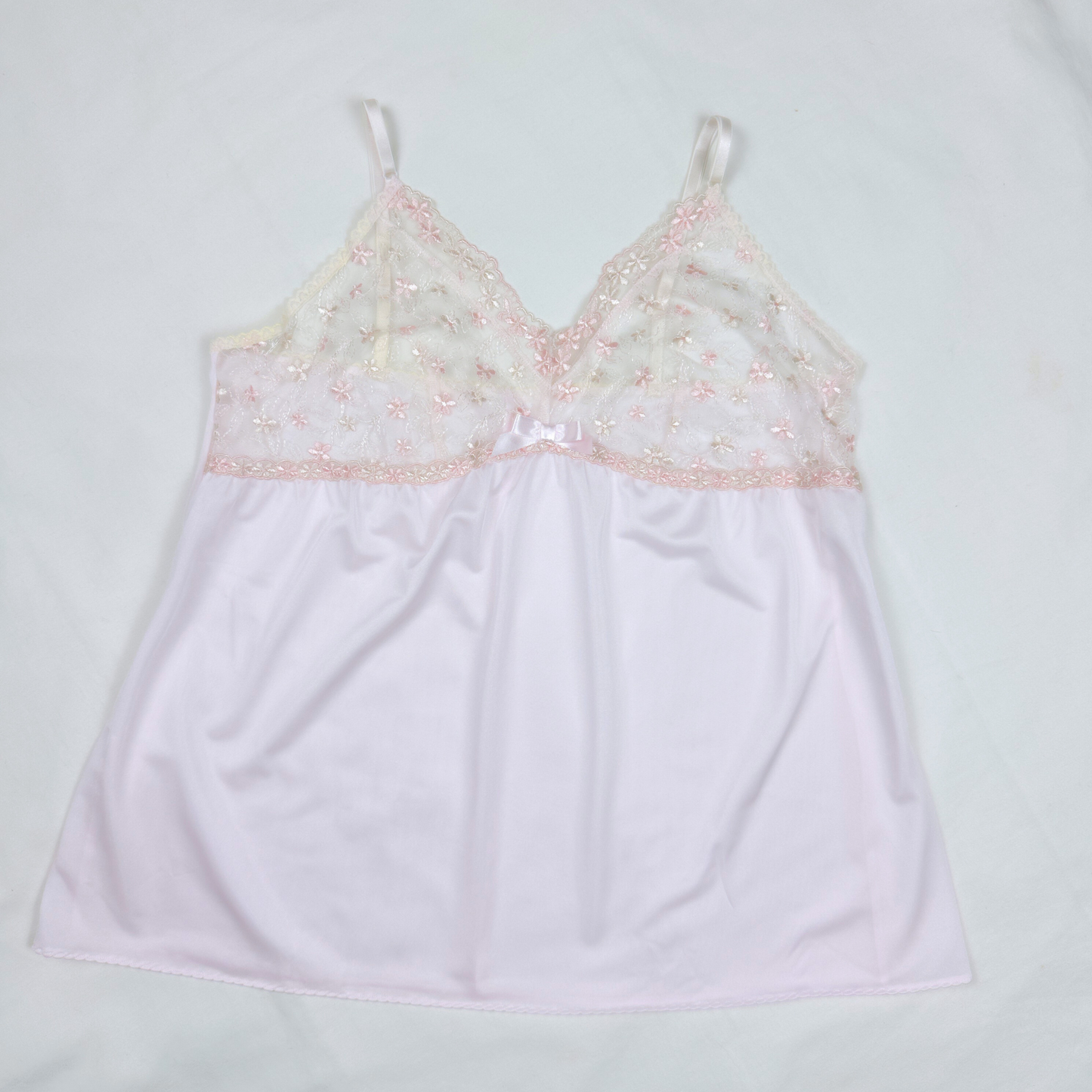 Soft Pink Floral Camisole